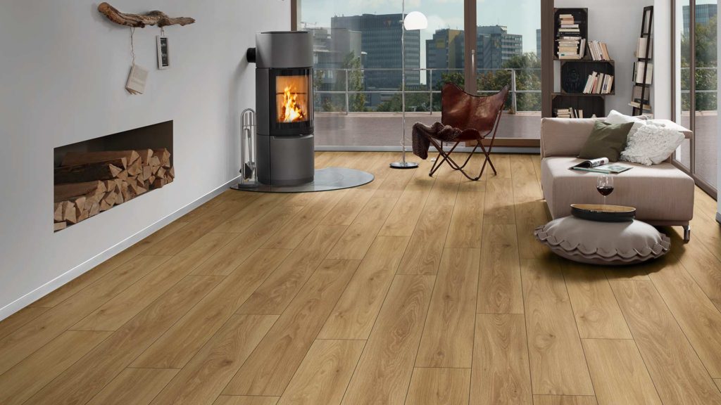 Caramel Pistachio Oak Readyfix Lounge Laminate